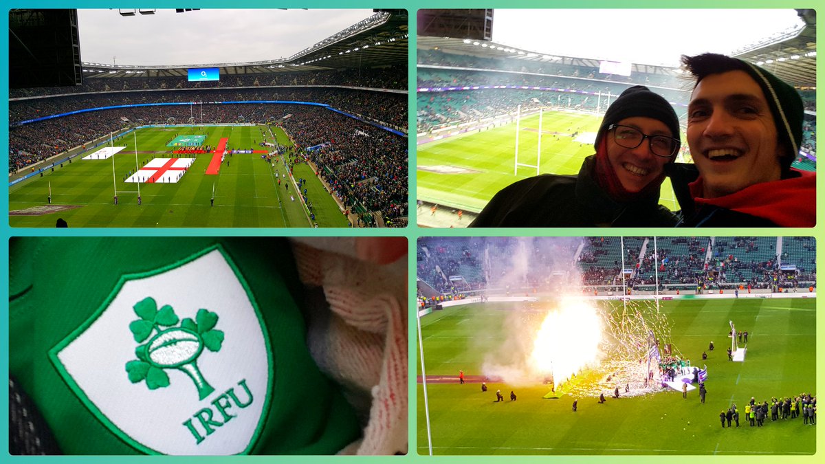 ParaConor's tweet photo. Great day off with @cygnet67 and we won the #SixNations #grandslam2018 #IREvsENG #SONvsDAD #grandslamchampions2018 #ShouldertoShoulder #StPatricksDay https://t.co/gZbd5h0mcg