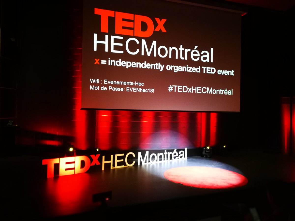 Humanos_Inst's tweet photo. #TEDxHECMontréal
Waiting for Niels presentration https://t.co/oxDoGZdTmt