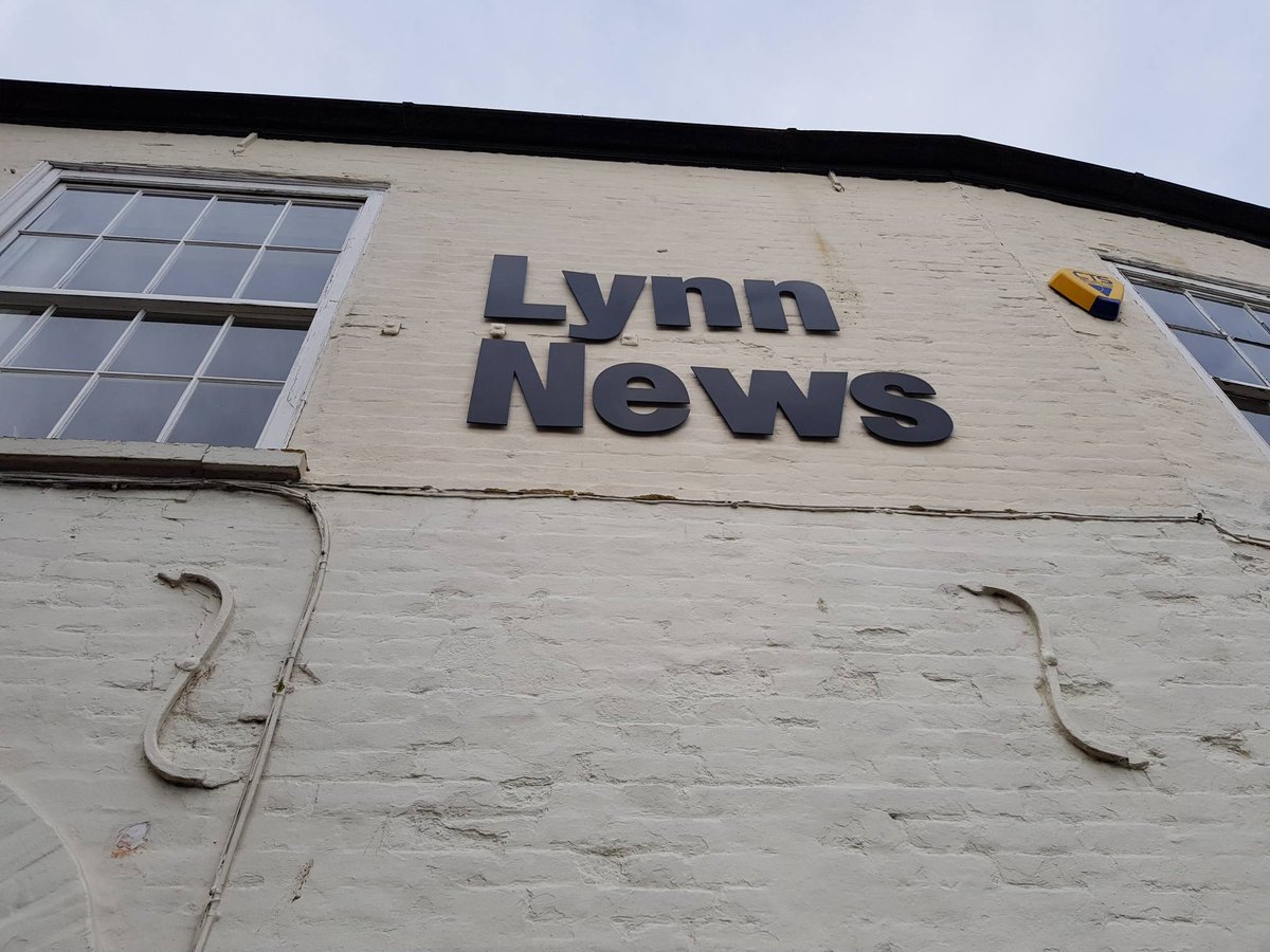allsignskl's tweet photo. New signage for lynn news mixture of stand off letter, printed acrylic panel and hanging Sign... https://t.co/6KuStotoT5