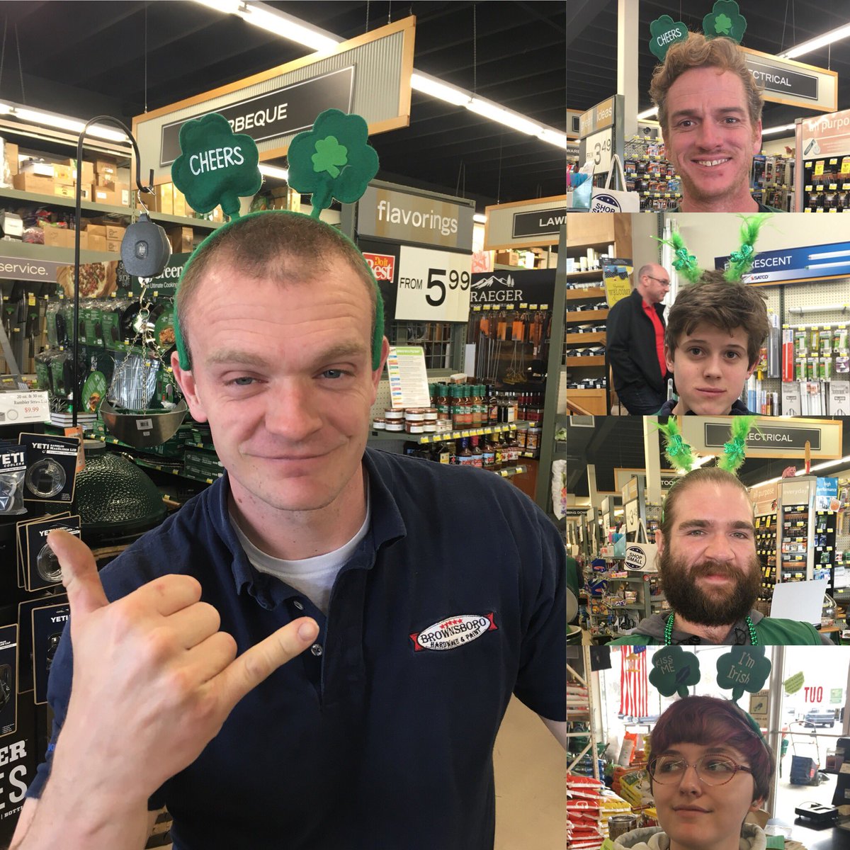 Wishing you luck and good fortune on this St. Patrick’s Day. 🍀☘️🌈