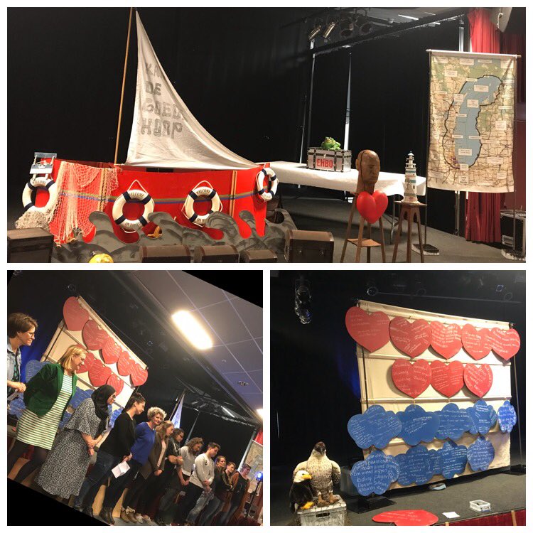 Vandaag “De Afvaart” van woongroep Amervoorde met bewoners, ouders en team <a href="/Amerpoort/">Amerpoort-Sherpa</a> bij <a href="/SCWAmerpoort/">CC Amerpoort</a>. Fantastisch begeleid door Ronny Dierendonck. Een afscheid en een nieuw begin van een spannend avontuur!