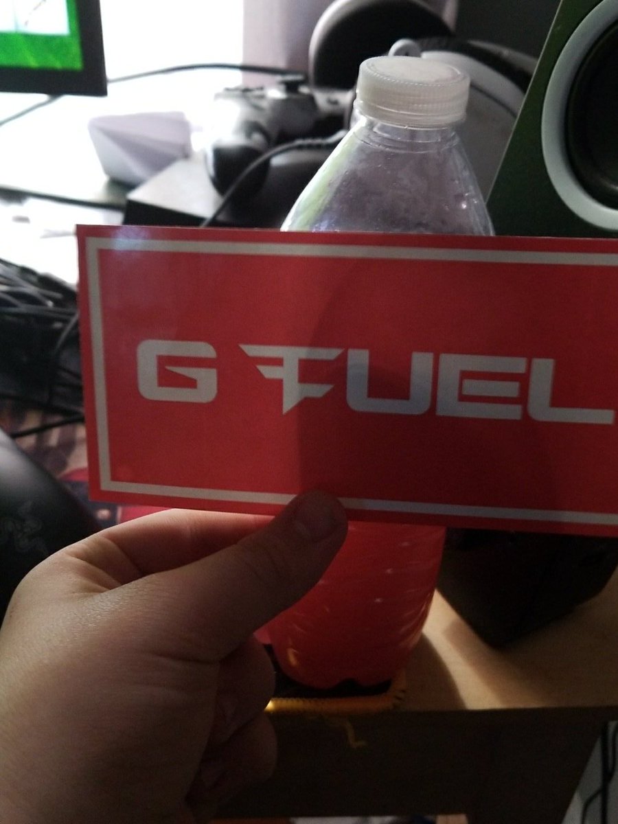 AGGOfficialYT's tweet photo. I love this flavor #cherrylimeaid @FaZeCensors @GFuelEnergy https://t.co/ycMJrzJBqH