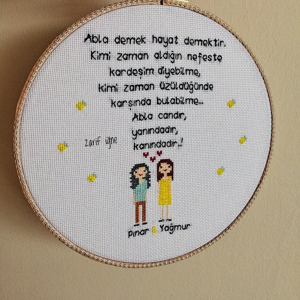 Güzel abla için hazırladığımız güzel kasnağımız 🙌
#kanaviçe #etamin #crossstitch #etaminpano #pano #like #elişi #handmade #xstitch #likeforlike #englishhome #madamecoco #ikea #izmir #hediye #evdekorasyonu #içmimar #instagood #çarpıişi #kişiyeözel