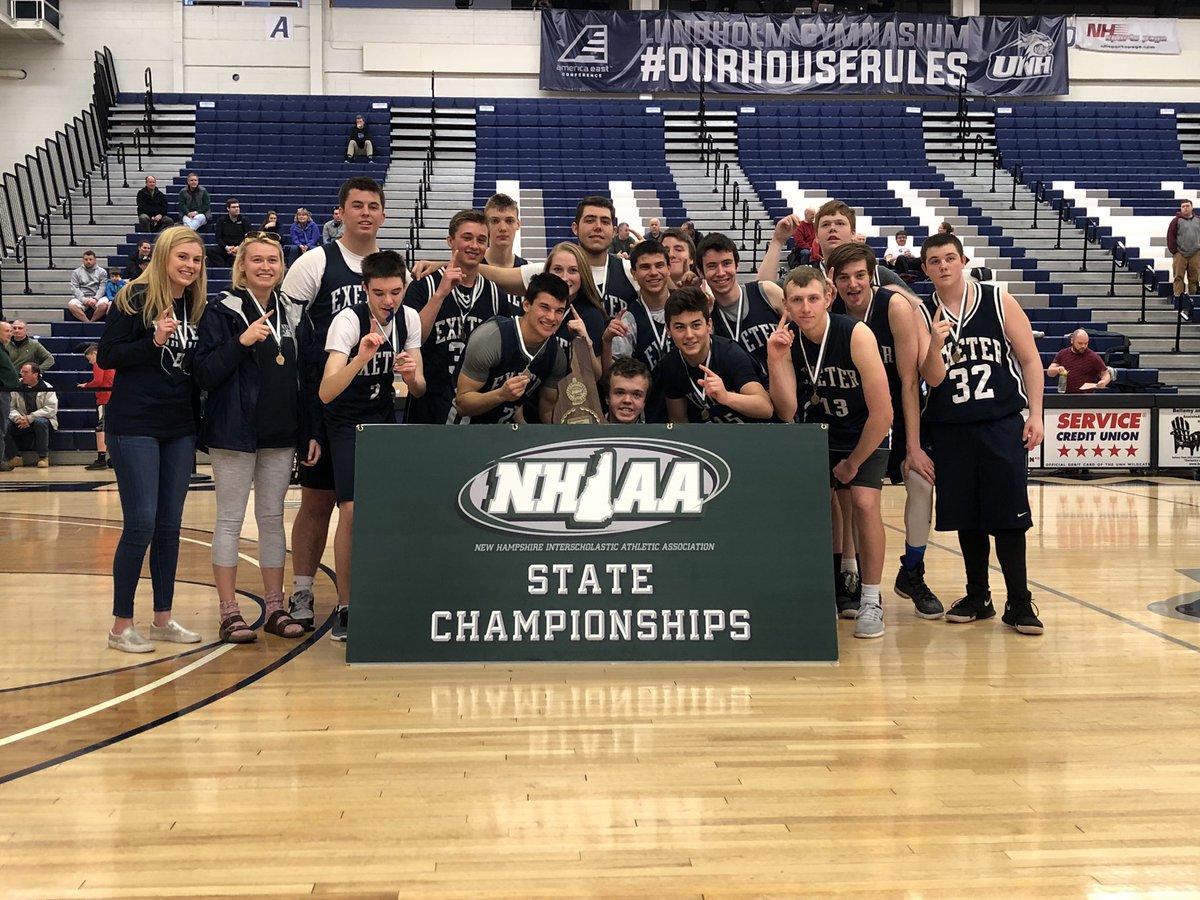 NHIAA_LOA's tweet photo. And your 2018 NHIAA Unified Basketball Champions Exeter Blue Hawks! Congratulations! https://t.co/XOWsJ63Vwu