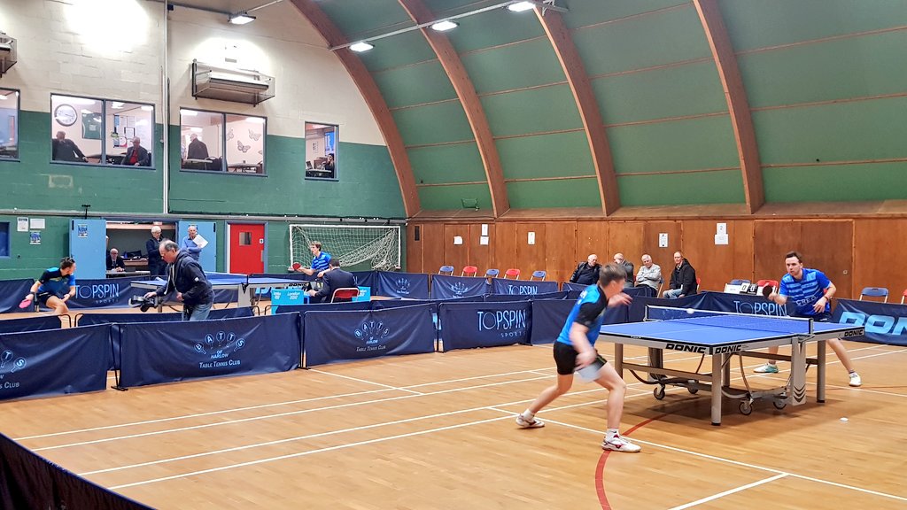 NorthAyrshireTT's tweet photo. #BritishPrem | Match v BATTS has just started with Colin up against Swedish player Moregard and Richie up against Bennett. ๐ https://t.co/5KYuhT361t