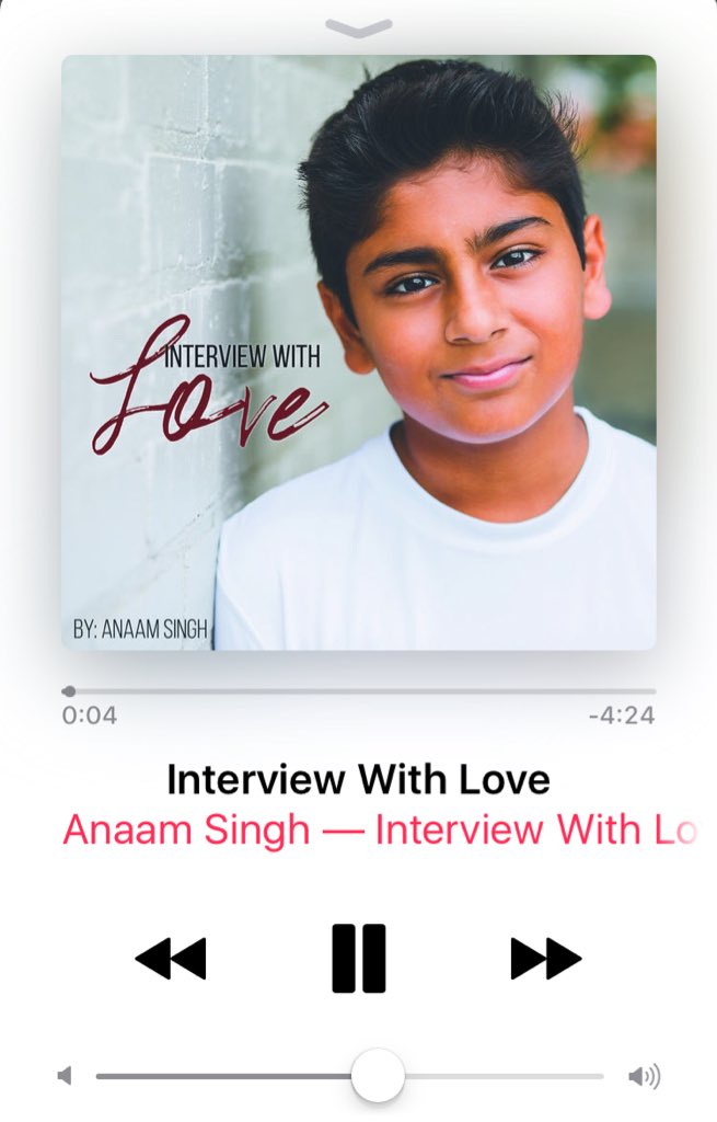 StepsDanceCtr's tweet photo. We have this on ๐! We are so proud ๐of our #SDC Company Member, @anaamsingh! Anaam's first single, "Interview With Love" is now available on iTunes ๐ถ! Listen to the track on Apple Music or purchase it from the iTunes Store. Go Anaam go ๐ค๐๐ฅ!!! #123SDC #StepsDanceCenter https://t.co/ZwGZI4RUXi