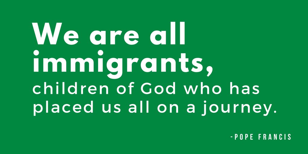 Happy #SaintPatricks Day! May we all be reminded of our immigrant roots and migration stories today. St. Patrick, Pray for Us!