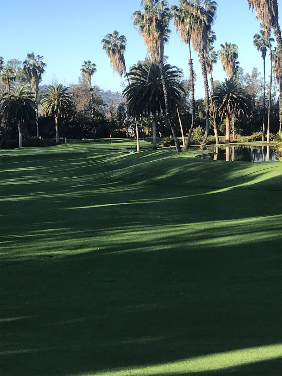 Back out recruiting and looking for Bruins!  Also taking some notes on the course for the So Cal Open next week!  #visualpractice #multitasking