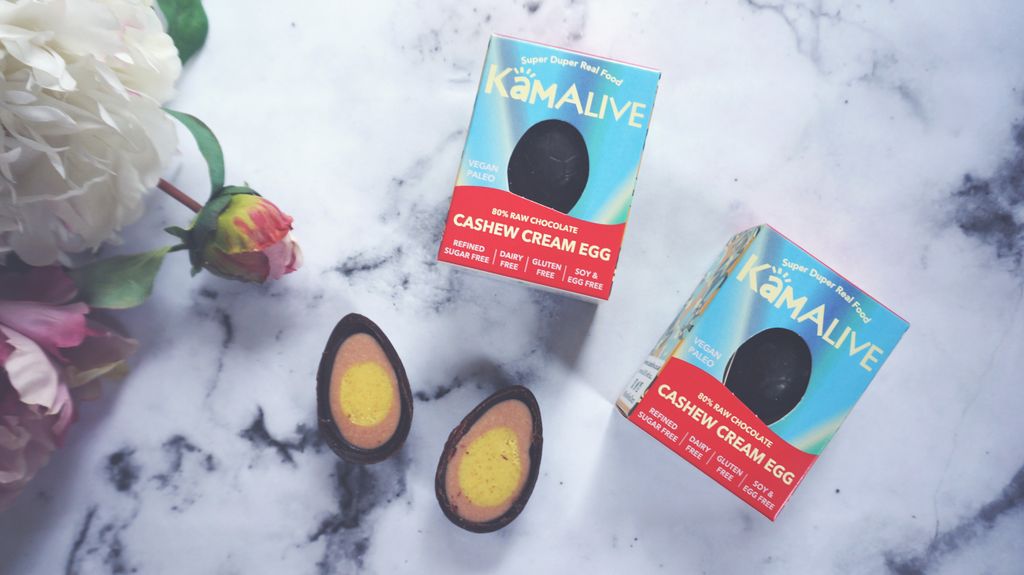Your #vegan Easter egg dreams have come true, thanks to <a href="/KamAliveChocs/">KamAlive Chocolates</a>! 🐥 🍫 Try yours in this month's Fitty box: bit.ly/2Dy676v