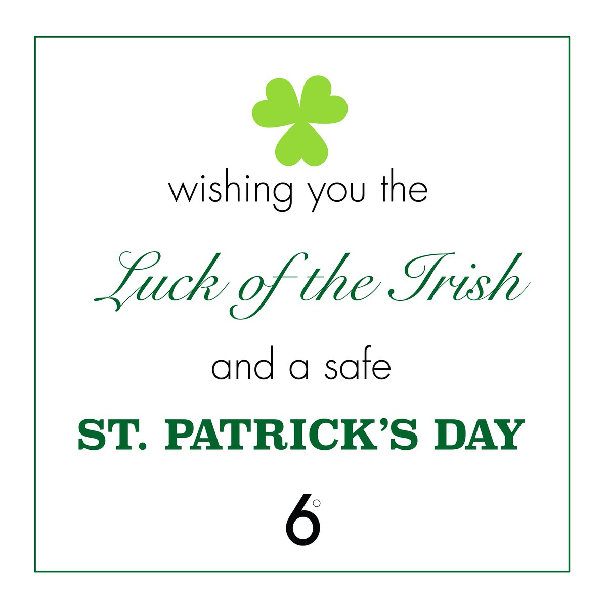 Knock Knock. Who's there? Irish! Irish Who? 
Irish you a happy St. Patrick's Day!
