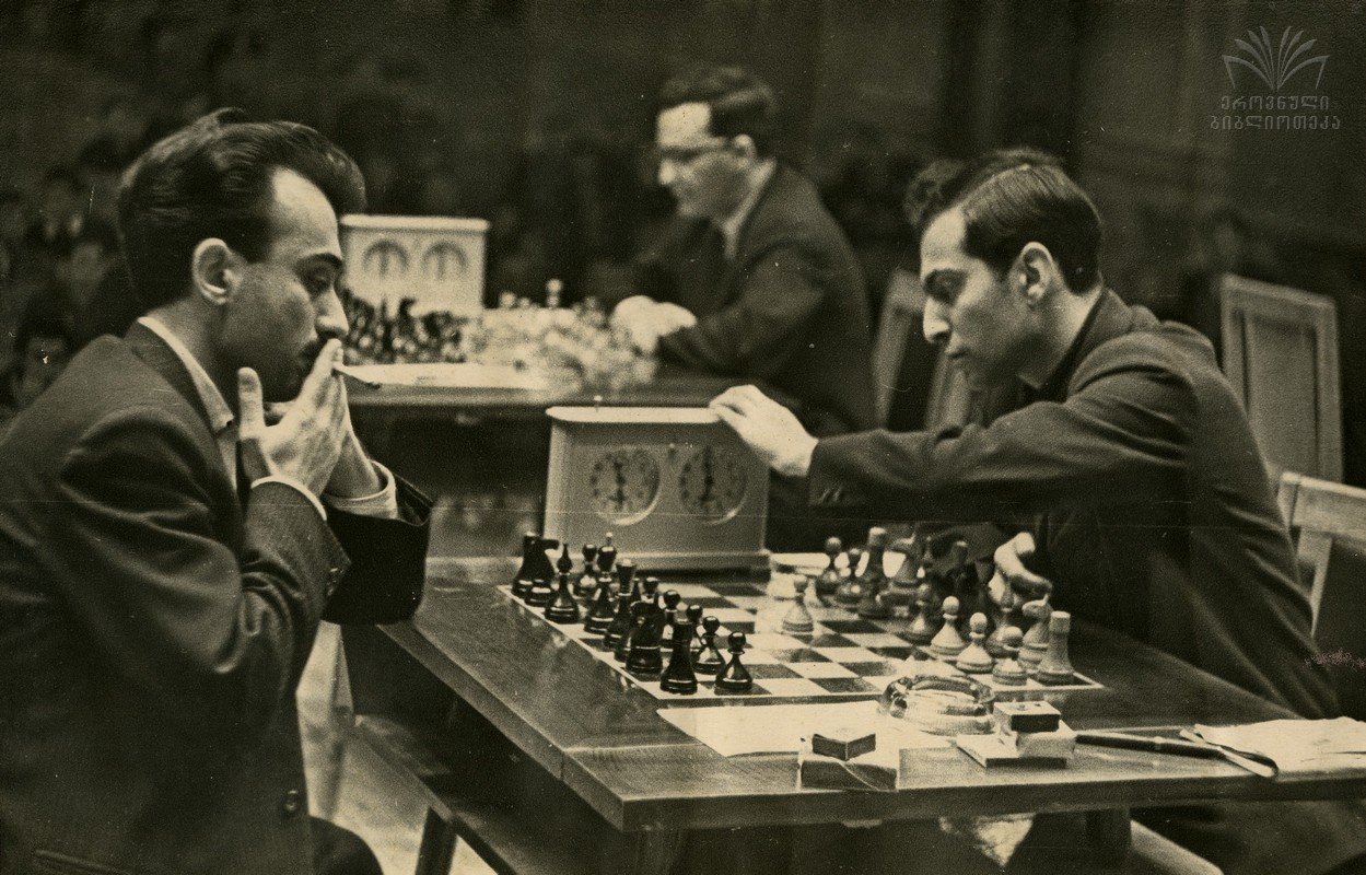 Douglas Griffin on X: Mikhail Tal v. Bukhuti Gurgenidze, 29th