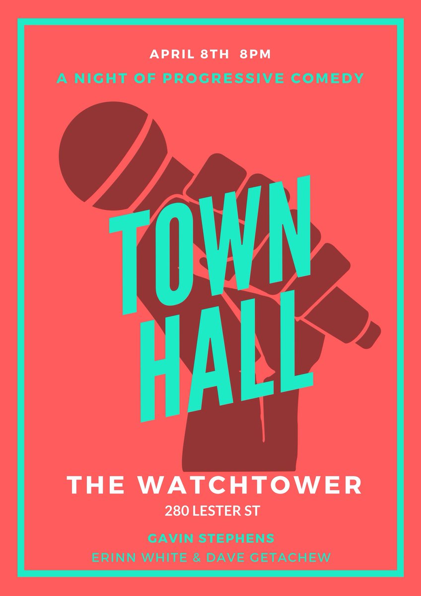 LOL_DTK's tweet photo. You can see our own @erinnwhite on this show April 8th at the Watchtower! https://t.co/TOaIZfrMPJ https://t.co/MX9XlPGYHi