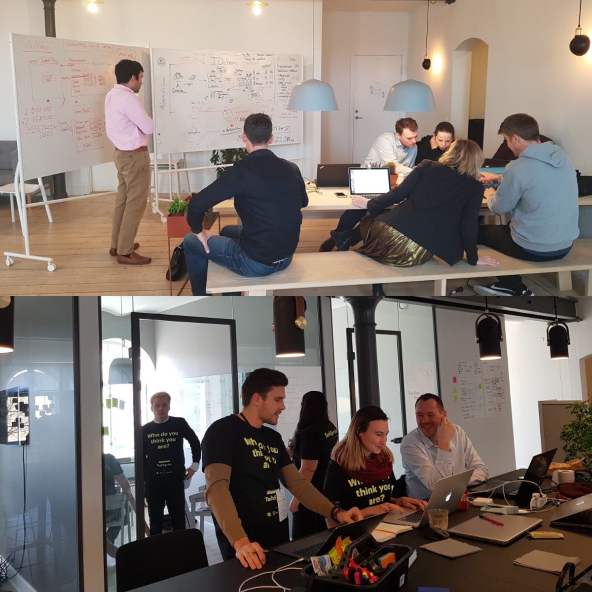 SmartpaymentsDK's tweet image. We are looking forward to hearing the pitches developed from the last 24 hours! Identity at work Techsprint #rainmakingloft #ISS #goodwork