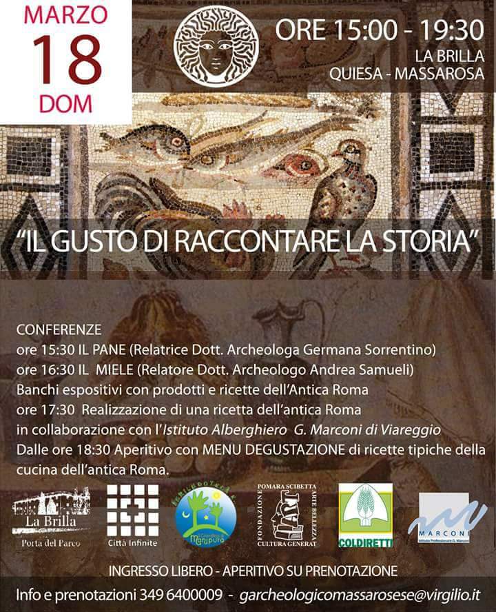 Domani domenica 18 marzo al via gli eventi #gam 2018 #ilgustodiraccontarelastoria #conferenza #dimostrazioni #degustazioni di piatti dell'antica #roma da non perdere!!! <a href="/trinci67/">Gino Trinci</a> <a href="/CarloCorto67/">Carlo Cortopassi</a> <a href="/kjhanni/">Hkj</a> <a href="/ToEvent/">Stairway to Event</a> <a href="/FrancescoGiEmme/">Francesco Ghizzani</a> <a href="/Germana_84/">ge</a> <a href="/ornellaraffo/">ornellaraffo</a>