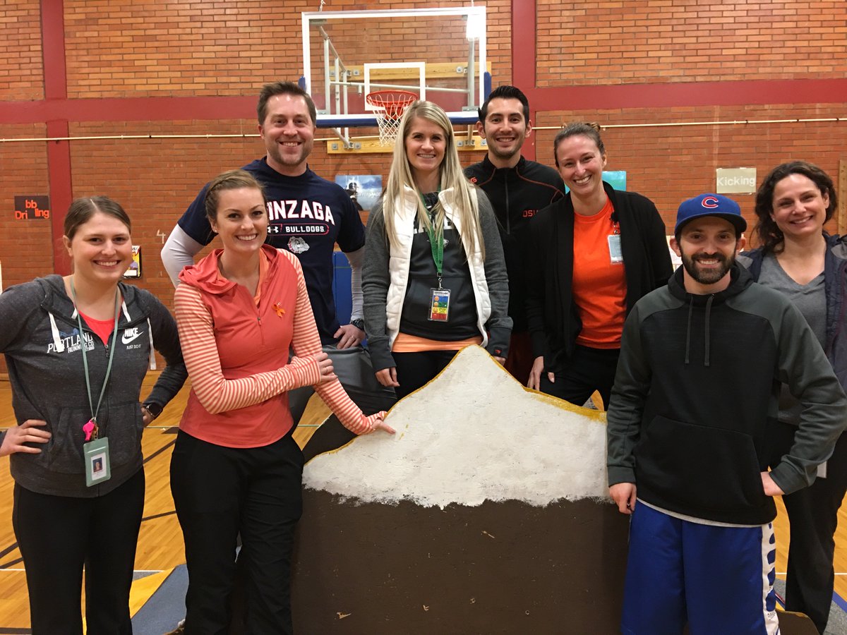 "When I told my father I wanted to become a #physed teacher, I  worried about his reaction. He said this: 'It would  be good to have a daughter who specialized in preventive medicine.' My dad is a doctor."  Comments from one of the PE Ts from Beaverton Schools (Oregon) last week.