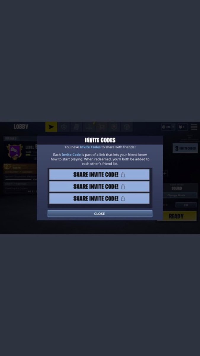 Fortnite Ios Codes Fortniteios11 Twitter Remove 3 Invites Fortnite Ios Remove 3 Invites Fortnite Ios Fortnite Ios Codes Fortniteios11 Twitter