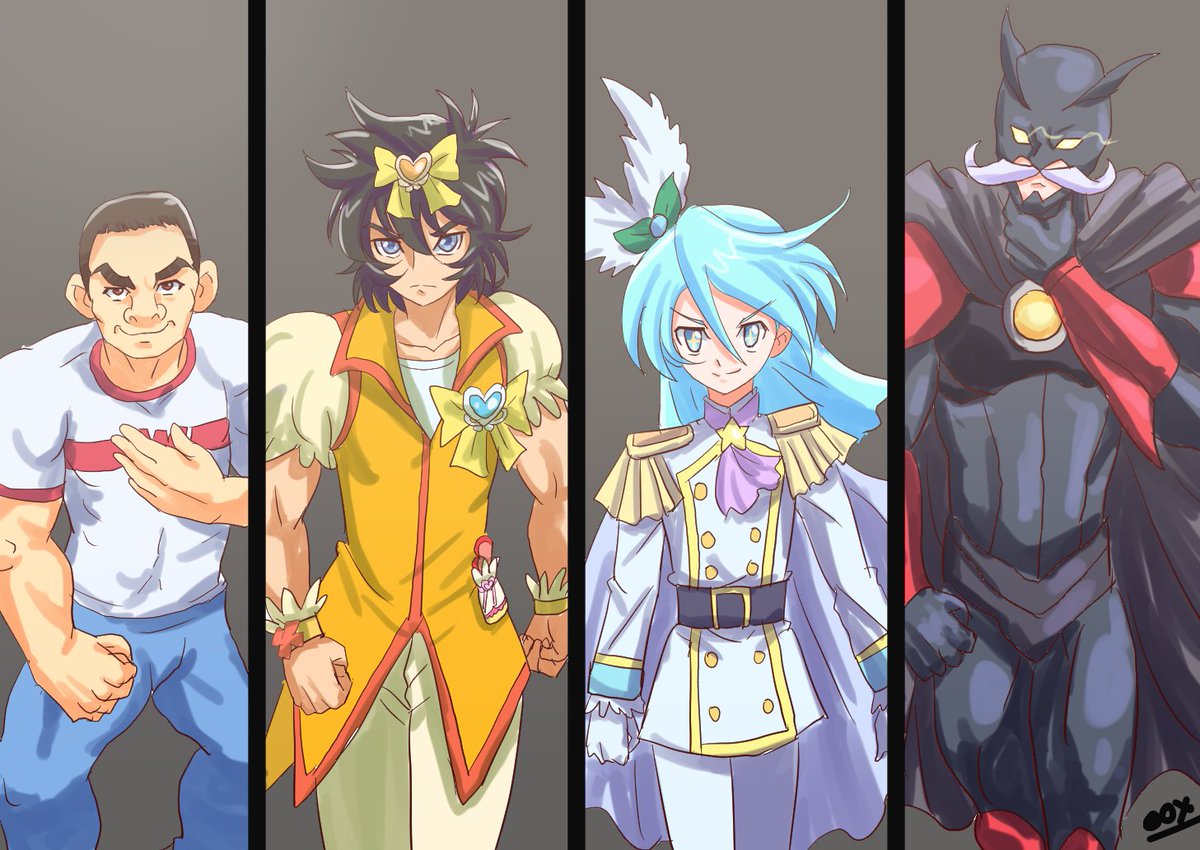 Twitter 上的 X 伝説戦士 ２ 遅刻で２ ５どろ プリキュア版深夜の真剣お絵描き60分一本勝負 T Co Dhhrvukoog Twitter