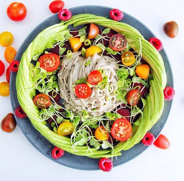 SliceX_Board's tweet photo. Today's Nice Slice Award Goes to Deanna Rose for Soba Noodle Salad.
.
.
.
.
#sobanoodles #glutenfree #slicex #foodforthought #food #fitfoodporn #wholefood #healthyliving #foodismedicine #vegan #plantbasednutrition #healthyself #buddhabowl #plantbaseddiet #food4thought #avocado https://t.co/Ve5aCfV1g4