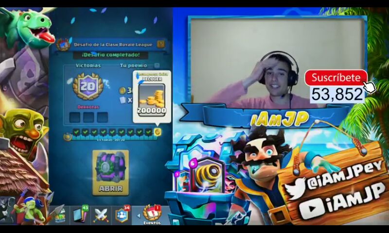 Crack genio hiciste un 40-0 con tus 2 cuentas, tendrían que reconocerlo los equipos competitivos 
<a href="/iAmJPey/">iAmJP</a>