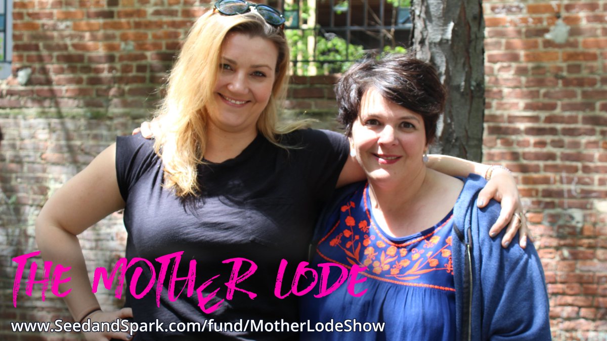 MotherLodeShow's tweet photo. Meredith &amp; Theresa: BFFs! Lucky you- there's still time to follow #TheMotherLode on @seedandspark! You'll get updates about the show, and we'll get filmmaker goodies to bring you the best show possible! Click here: https://t.co/u1BWyiE0xH #motherhood https://t.co/Q0D6S9k3n6