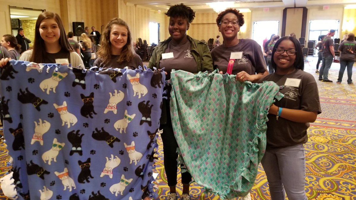 FultonHSKeyClub's tweet photo. Final products with Kaela, Keilah and Asjha.  #KTDC18 #goforthtoserve https://t.co/hHdDGaMtJh