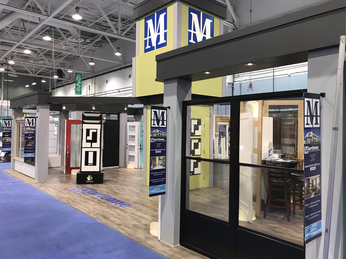 MaritimeDW's tweet photo. Come see the Maritime difference at the 2018 Greater Moncton Home Show going on this weekend only!!!   Quality, Performance and Value, The Maritime Way!  #MDW Pride @MonctonHomeShow https://t.co/Mk4064xHJq
