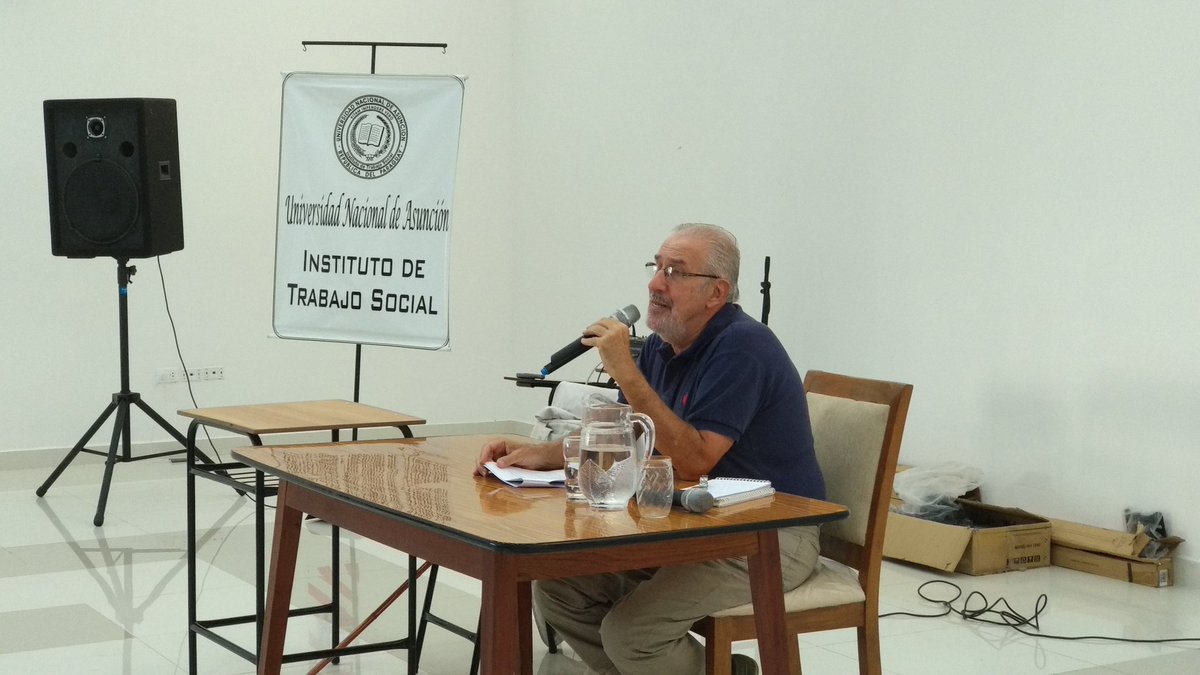 baseispy's tweet photo. Cerramos el Curso de Formación “Estrategias del capital y construcción de proyectos emancipatorios” con @atilioboron en el Instituto de Trabajo Social junto al @FEEparaguay. Gracias a todas y todos, nos encontramos en el siguiente módulo https://t.co/QcKFID1aET