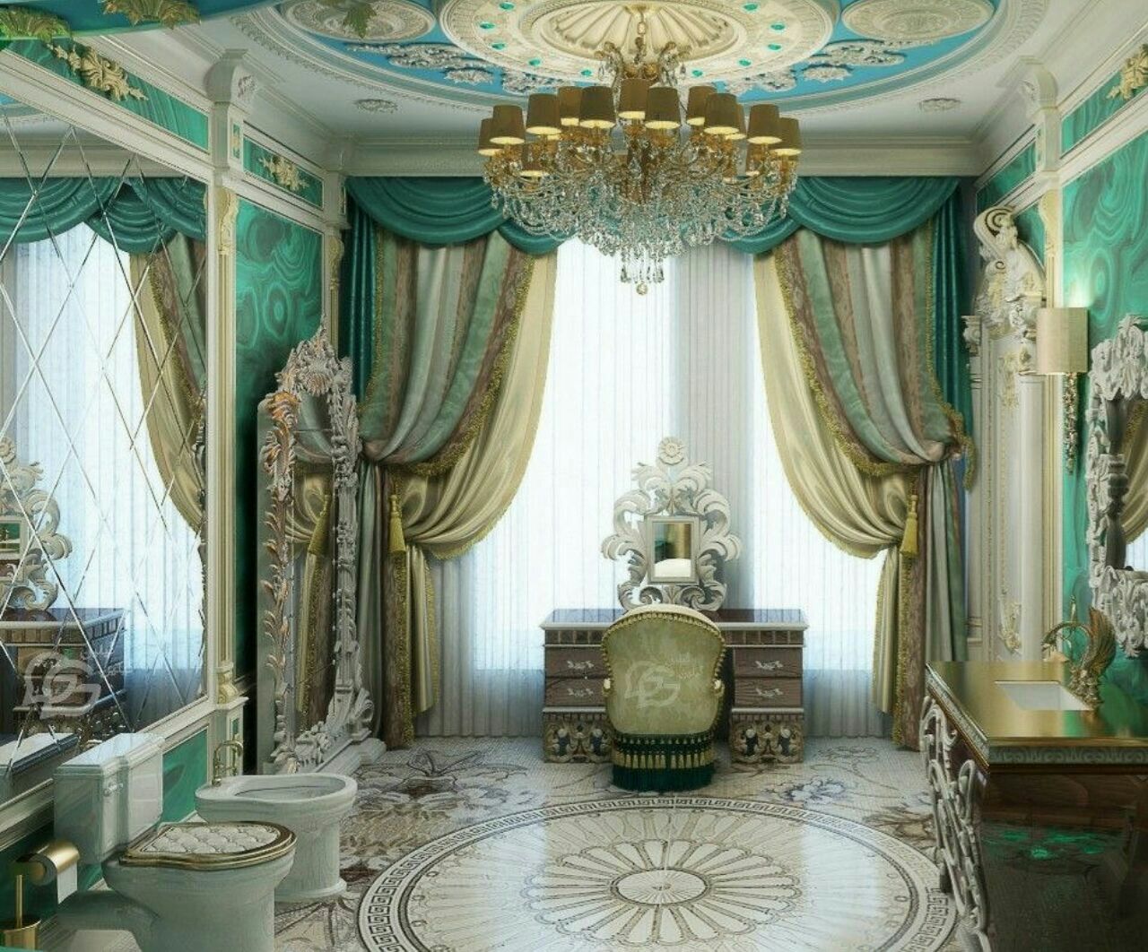 Стиль Барокко рококо Ампир