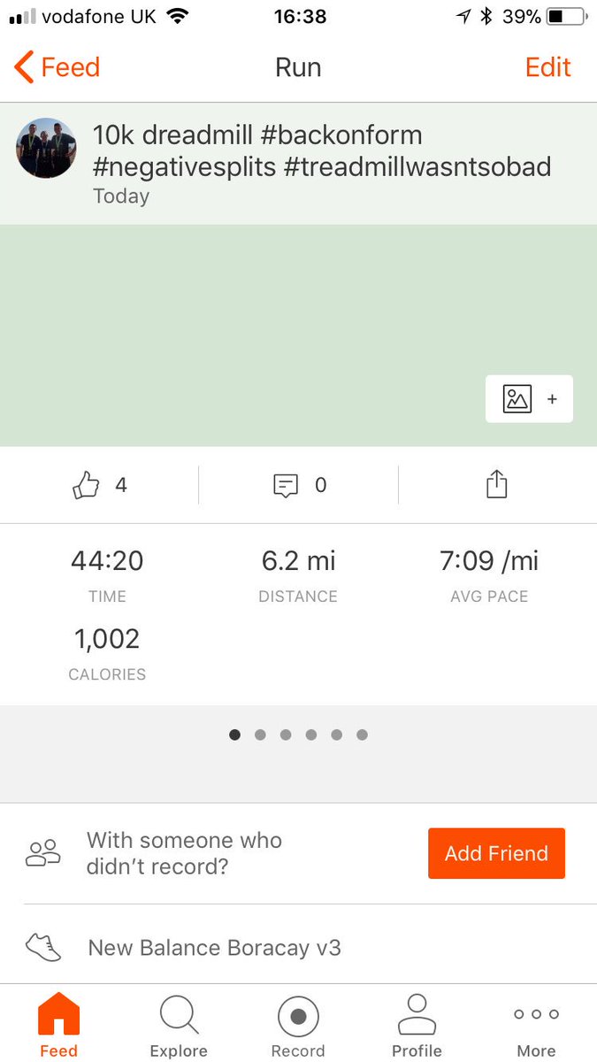 GlenRickersey's tweet photo. Loving being back and clocking the miles up again, even if today was on the dreadmill! All goes towards to the billion steps a day challenge #SportRelief2018 #billionsteps #nopain #ukrunchat https://t.co/37lG2c5huf