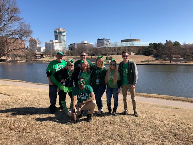 B98Wichita's tweet image. Getting ready for the Delano St. Patrick’s Day Parade!  #B98FM