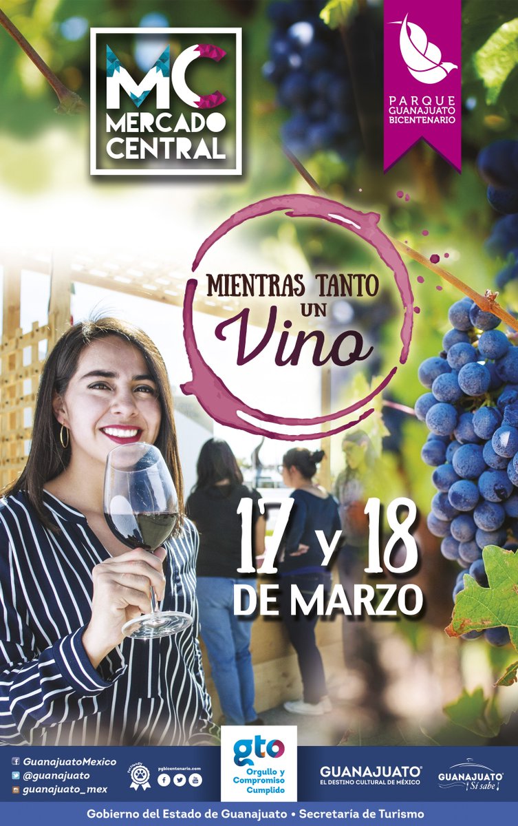 guanajuato's tweet photo. Hoy puedes disfrutar de dos increíbles eventos #VopperFest y #MientrasTantoUnVino no vas a parar de disfrutar del estilo guanajuatense en estos dos festivales. ¡Te esperamos! #DescubreGuanajuato #FelizSábado @ferolivera09 https://t.co/jirp4D54B0