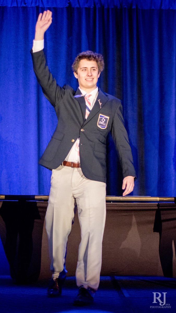 MNHS_DECA's tweet photo. @bobbyymmartin &amp; @nithyamud, thank you both so much for representing Millard North DECA on the state level as well as being amazing VP’s for all of Nebraska this past year #SCDC18 https://t.co/9lVAlvJTJq