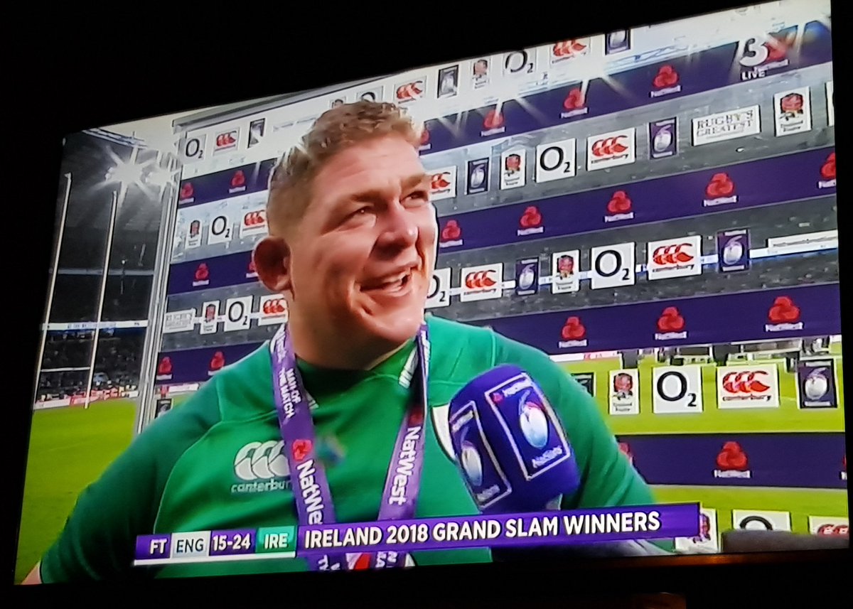 When a picture is worth 1000 words #IREvENG #grandslamchampions2018 #NatWest6Nations