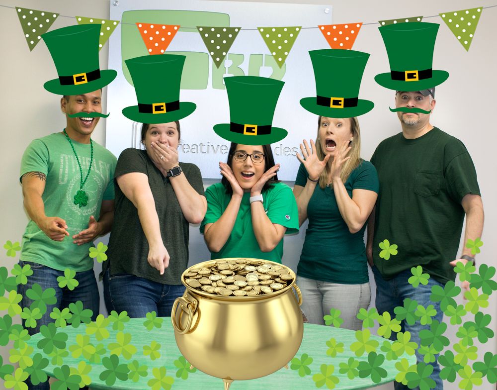 CbdDesign's tweet image. We've struck gold! Happy St. Patty's Day from all of us at #CBDdesign🍀