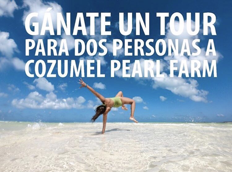 CozuPearlFarm's tweet photo. Aún estás a tiempo ! Ve a nuestra cuenta en Instagram @cozumelpearlfarm o a la de @trip_in_mexico  y sigue las bases para ganar #tourdoblealagranjadeperlas https://t.co/A9loFnSzgP