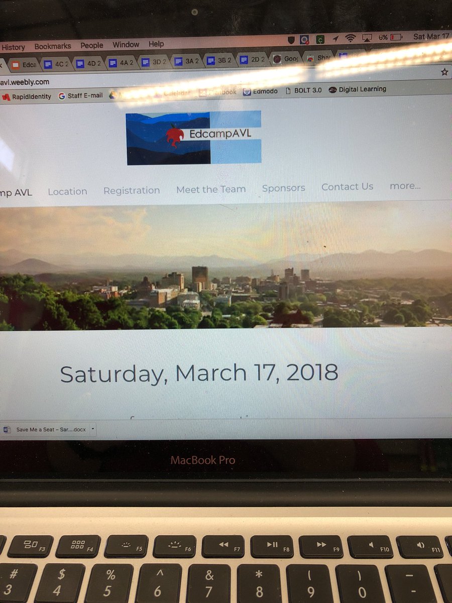 Spent the day at EDCampavl with wonderful educators.