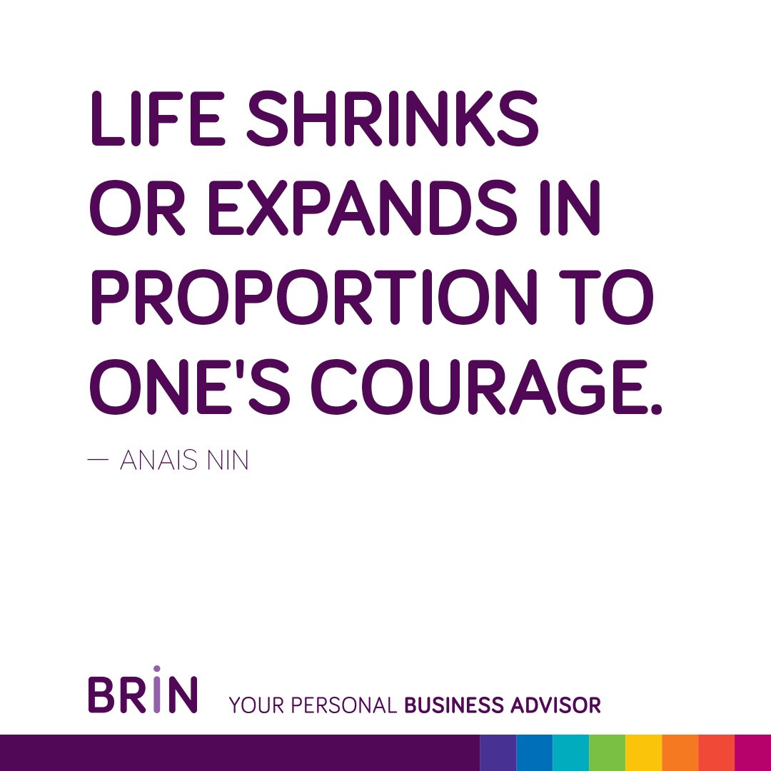 "Life shrinks or expands in proportion to one's courage." - Anais Nin #Quotes #SundayMotivation #inspiration