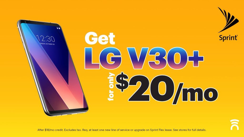 Discover the intense color of the new LG V30+! Get it today for just $20/mo! Come see us this weekend to learn more <a href="/SprintEwingNJ/">Sprint</a>