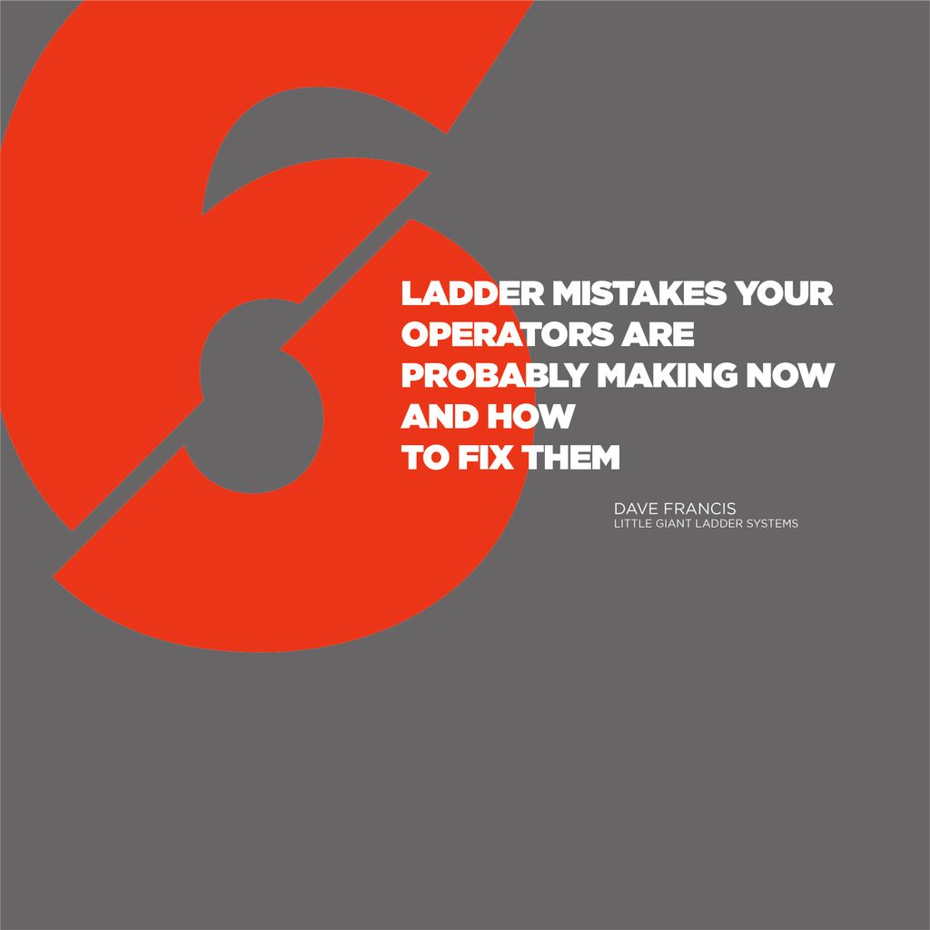 littlegiant's tweet photo. You might not realize you're making mistakes when using your ladder. Here are the 6 common mistakes people make using ladders &amp; how you can fix them!

Be safe by practicing ladder safety! 

#LadderSafetyMonth #BreakTheStatistic
@American_Ladder @LadderMonth https://t.co/UMDENctjWV