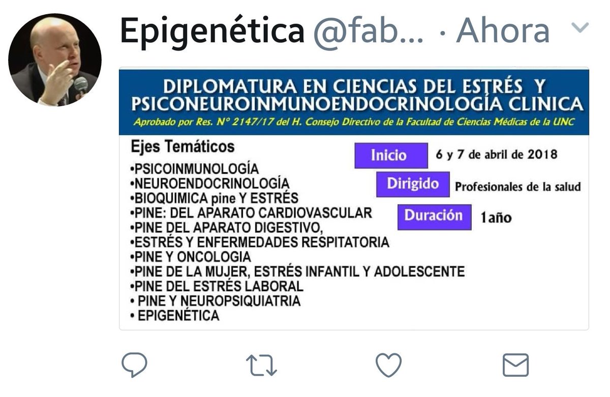 fabiocelnikier's tweet photo. #Córdoba #2018 #PNIE #Epigenética #FabioCelnikier https://t.co/YbaIuvA0ds