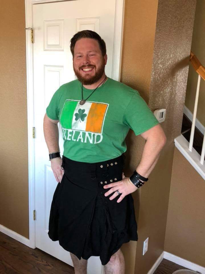 DawgPoundNation's tweet photo. #KiltedUp #StPatricksDay #PógMoThóin https://t.co/6KesXOw3Sz