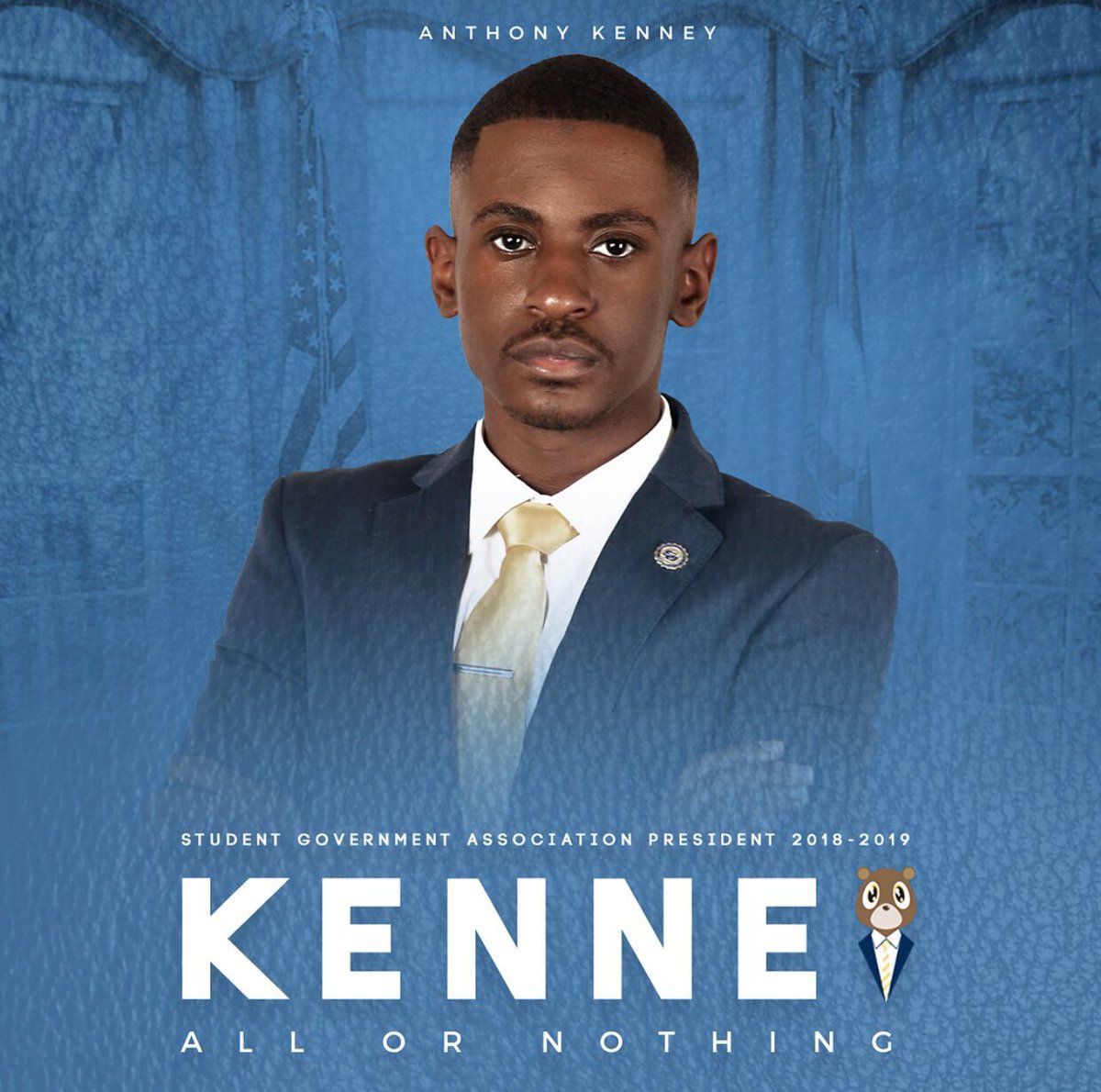 Congratulations to one of our very own, Anthony Kenny on becoming The 2018-2019 SGA president at The Southern University A&amp;M College! We are so proud of you Anthony! #ScotlandvilleMade 🐝💛🐆💙
@BeauxTieSwag