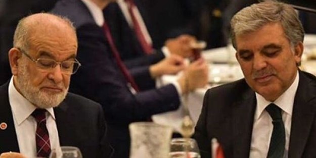 Abdullah Gül, <a href="/SaadetPartisi/">Saadet Partisi</a> ile flörte devam ediyor.
Yeni bir "Ekmek için Ekmeleddin" vakasıdır bu...
Reis ezer geçer Allah'ın izniyle. 😄
<a href="/secondvirus/">Cemil Barlas</a> 
@drlsmzwriter
m.yeniakit.com.tr/amp/haber/4370…