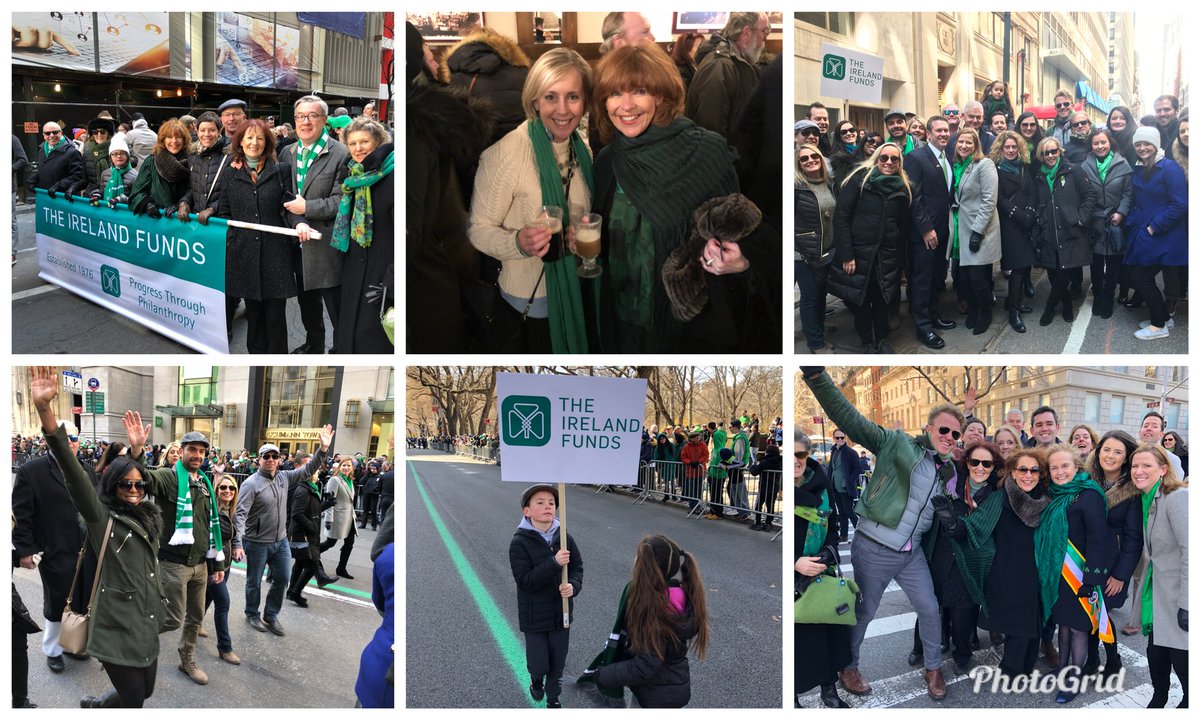 Brilliant day in #NYC at the <a href="/StPatsParadeNYC/">St Pat's Parade NYC</a> &amp; congrats to the Grand Marshall, our own Loretta Brennan Glucksman!