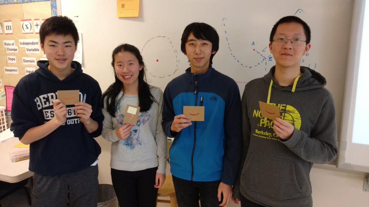 mrchasemath's tweet photo. Here are the winning teams from our 2018 Pi Day Puzzle Hunt. Congrats, everyone!

π-oneers (1st)
as(pi)re (2nd)
The Know-Nothings (3rd)
The Emπre Strikes Back (Puzzle Hunting Super Stars)

https://t.co/J6SKIk7ILM #pihunt #PiDay2018 #everydayRM #RMmath https://t.co/J0sSxJ6qNB