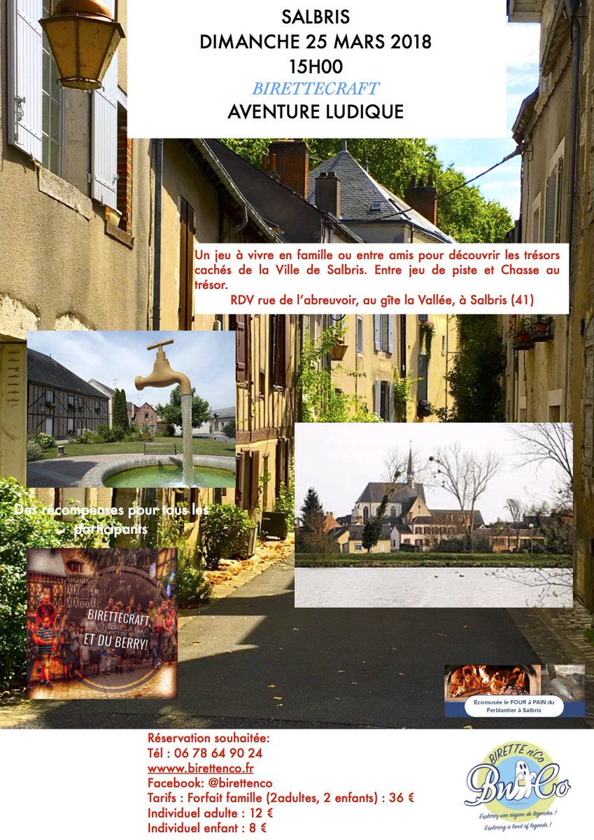 BiretteNco's tweet photo. Ne manquez pas le premier #birettecraft de l'année à #Salbris #Sologne. Le 25 mars prochain à 15h00. Une activité par équipe qui vous surprendra... https://t.co/LXciLtSxJP