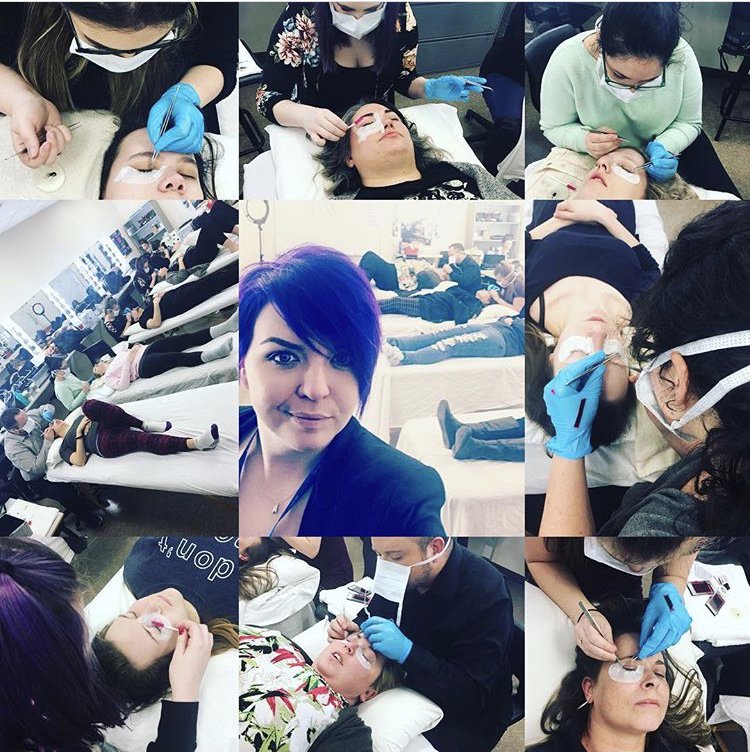 easterncollege's tweet image. Another lash technician course completed at the Halifax Campus! #lashcourse #lashextensions #lashtechnician #makeupschool #advancedlearning #easterncollegehfx #easterncollege