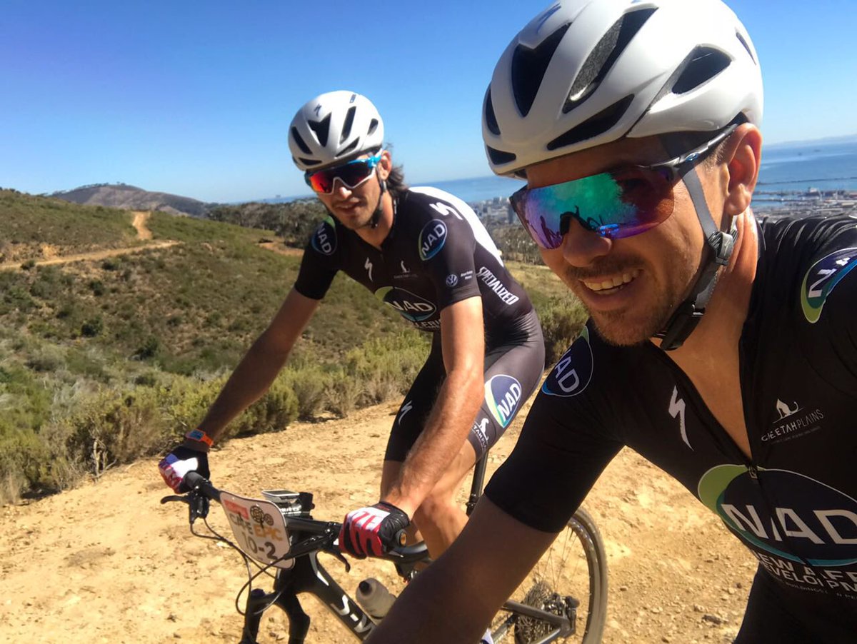 The management and staff of #NewAfricaDevelopments wish @NadProMtb’s <a href="/nicobellsracing/">Nico Bell</a> &amp; <a href="/MattBeers55/">Matthew Beers</a> a fantastic <a href="/CapeEpic/">capeepic</a> in challenging for the Absa African Jersey.

The action starts tomorrow followed by 7 grueling days of racing.

Go for it boys. We’re behind you all the way!