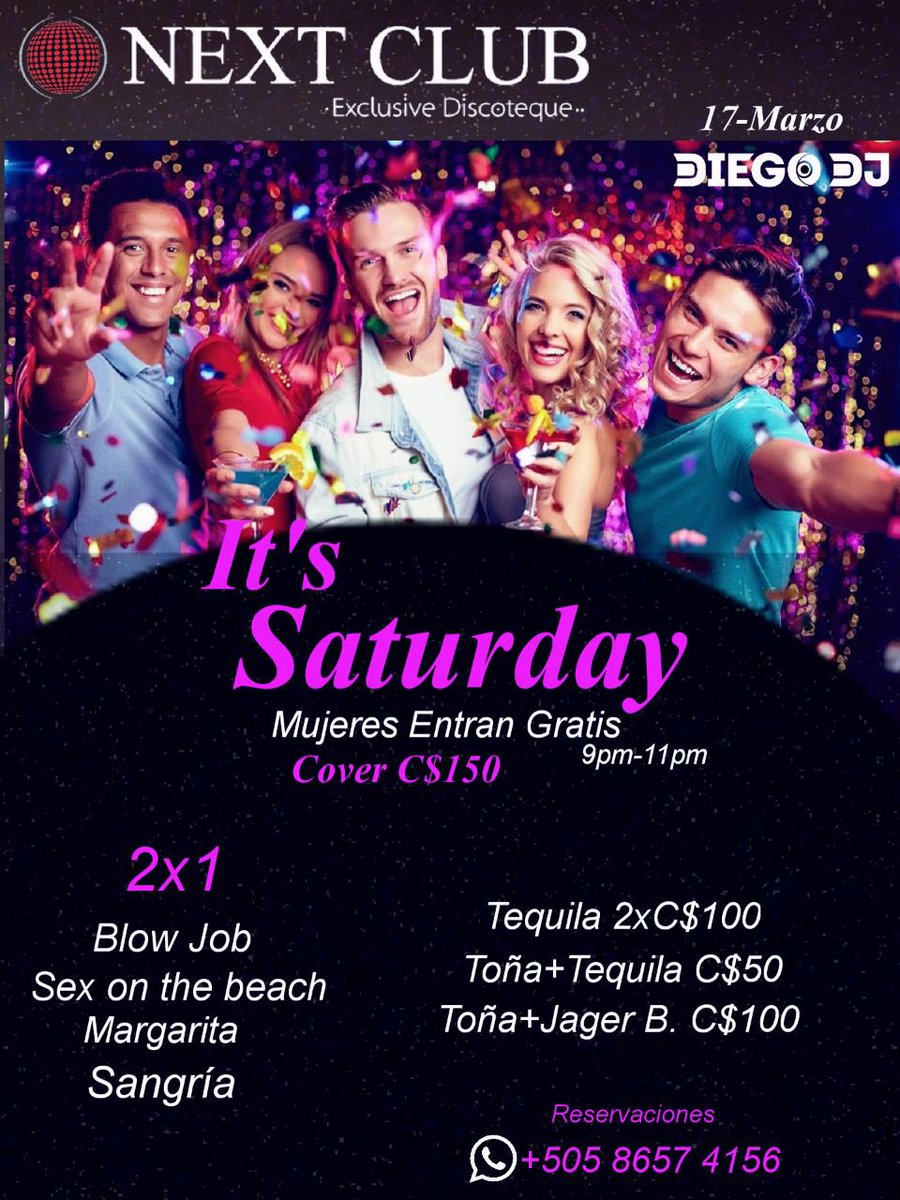 NextClubManagua's tweet photo. Hoy sigue la fiesta!🥃🍻🎉 https://t.co/zntQPJJemn