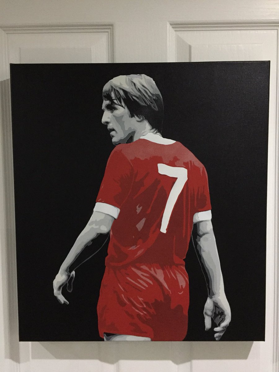 MRG_ARTIST's tweet photo. Loved doing this commission as he was and is still one of my legends! King Kenny hand cut stencil painted on 18x20 canvas

 #kingkenny #kennydalglish 
#lfc #lfcicon #liverpoolfc #liverpoolfans #liverpoolfamily #liverpoolfcfanpage #liverpoolfcfanclub #liverpoolfc #liverpool https://t.co/kqToxVbNVe